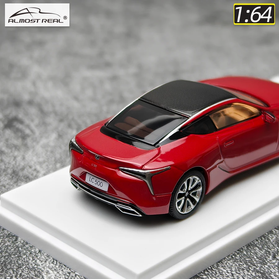 AR BOX 1/64 Almost Real  Lexus LC500 2018 diecast model car model static ornament holiday gift collection