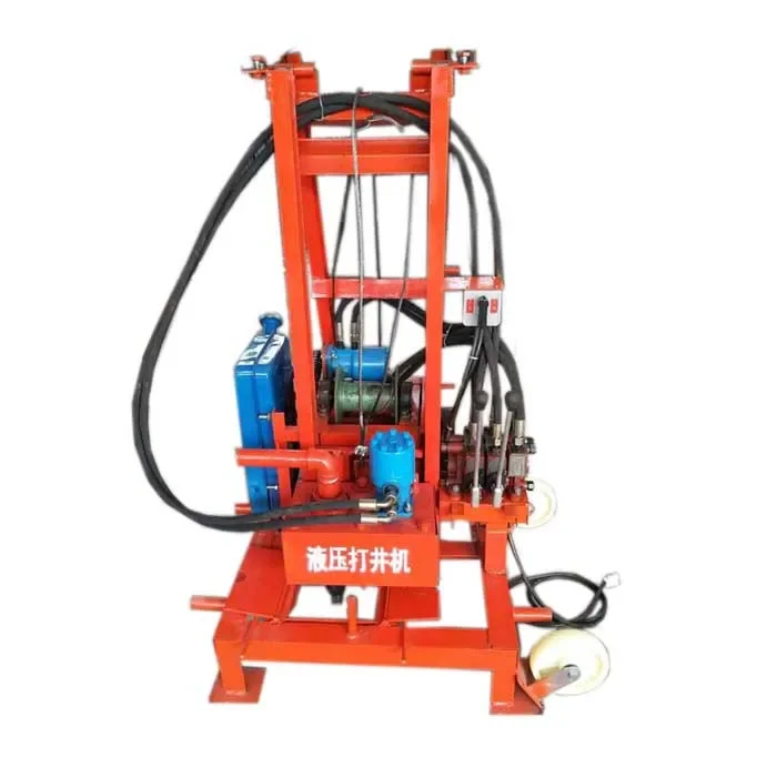 Gasoline hydraulic big power water well drilling machine ZX-220