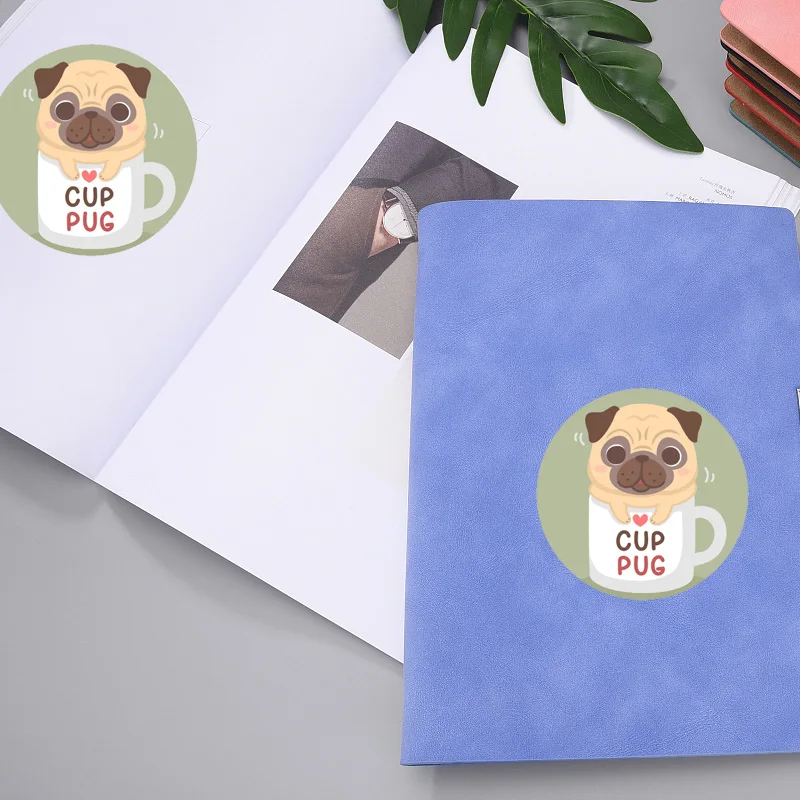 500 Buah Stiker Hadiah Hewan Kartun untuk Anak-anak Stiker Dekorasi Hadiah Lucu Label Stiker Alat Tulis Anak-anak Dorongan Sekolah