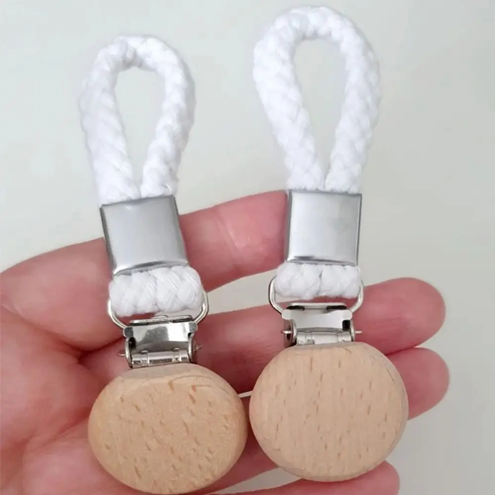 4Pcs Braided Towel Hanging Clips Cotton Loop Wear-resistant Small Woven Rope Clamps Convenient Space Saving Hand Towel Hanger