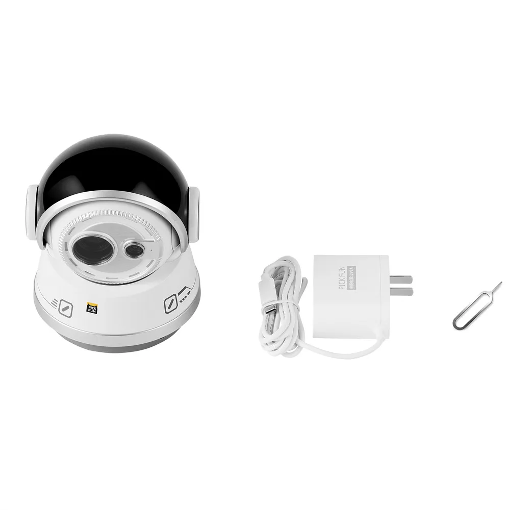 Cámara IP PTZ para perro y gato, videocámara con Wifi, APP de grabación y corte de vídeo, monitoreo en tiempo Real, nuevo diseño