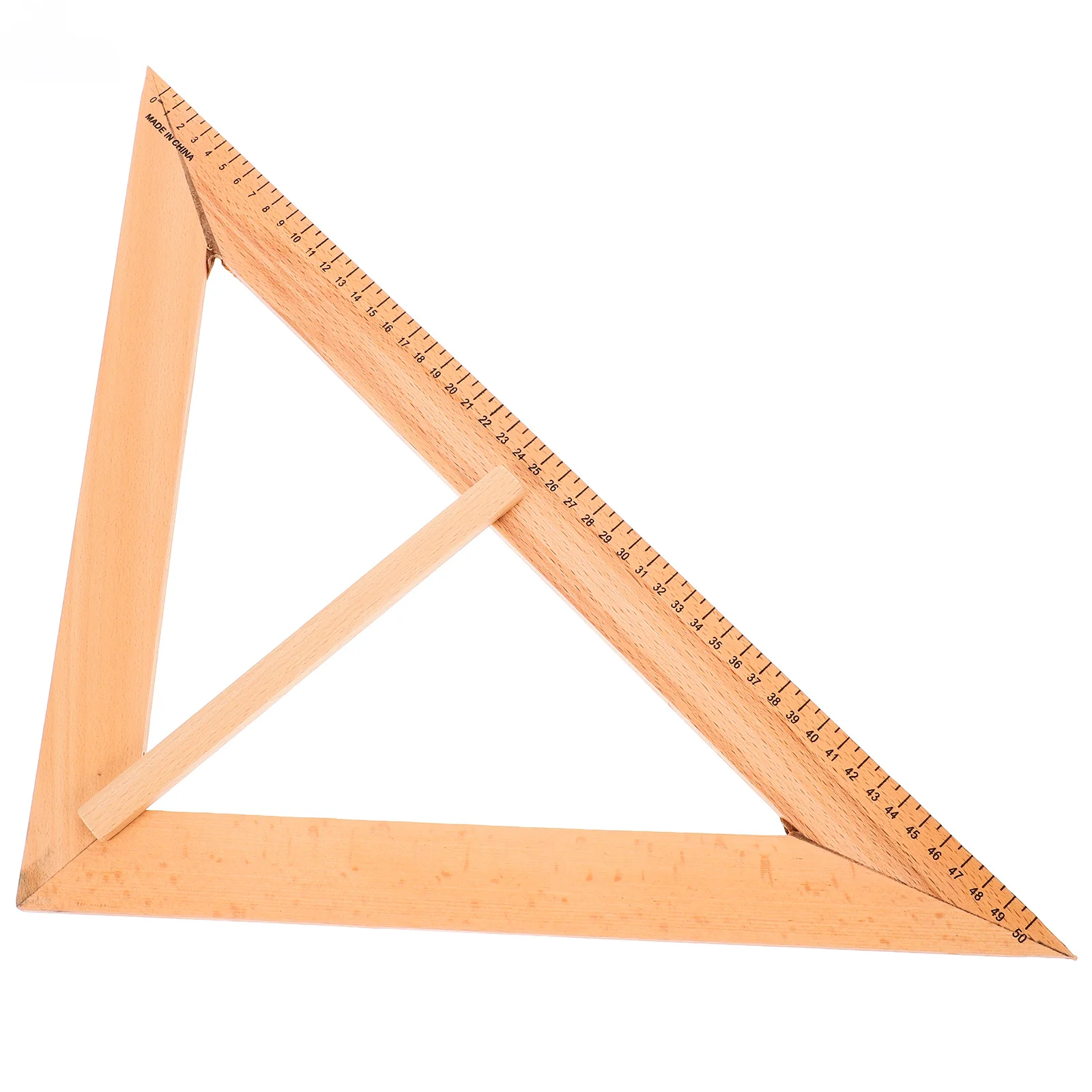 Teaching Ruler Sturdy Plastic Geometry Protractor For Measuring Angles Drawing Shapes Classroom Math Tools School Supplies