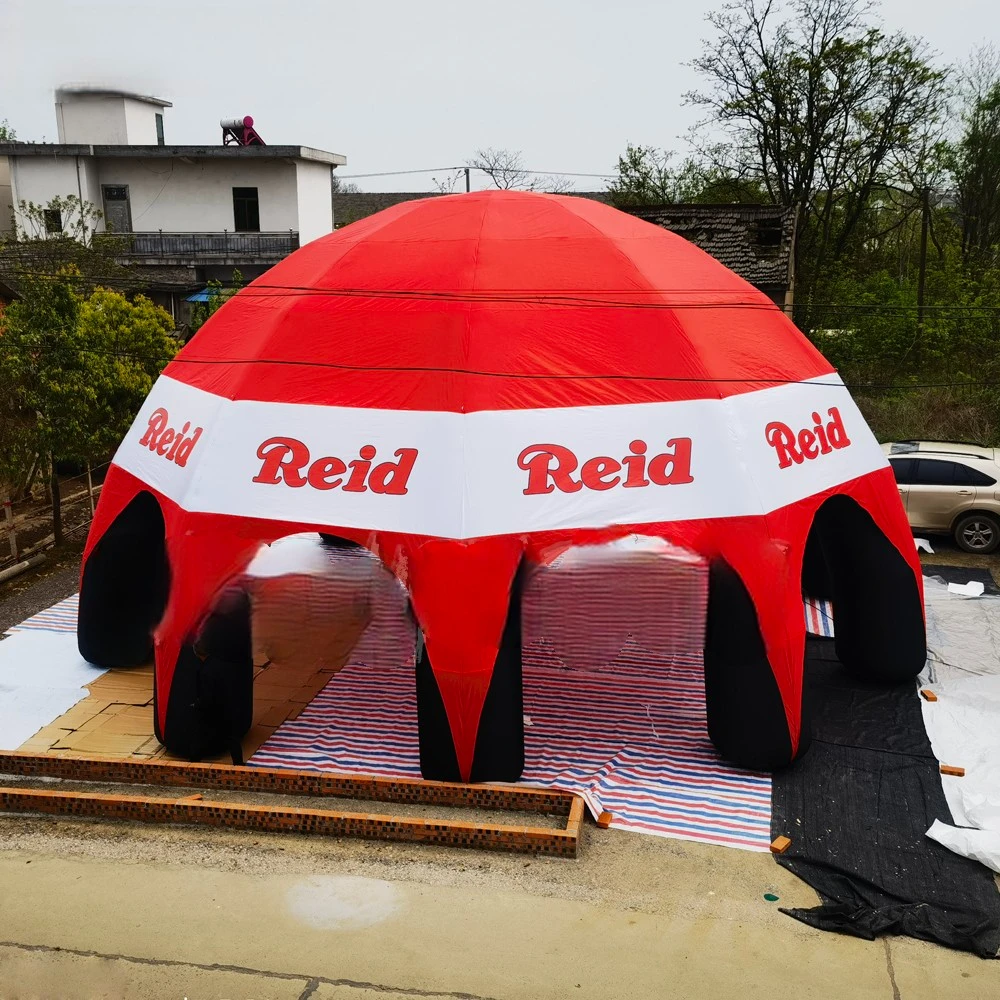 

popular igloo 12m large inflatable spider tent,Trade show custom print fabric inflatable air canopy marquee gazebos tents