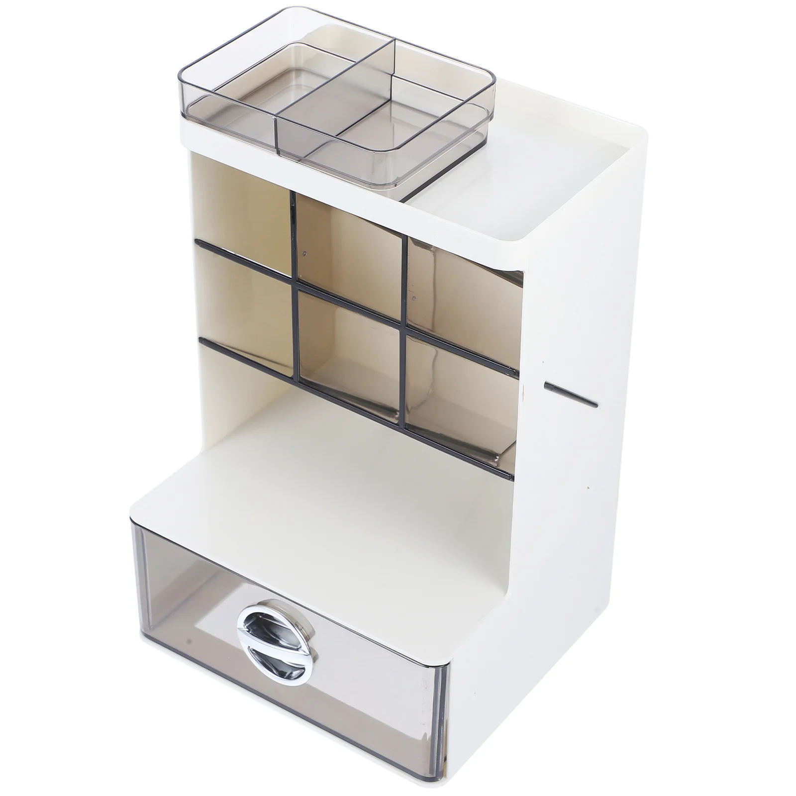 

Pen Holder Organizer Box Modern Desktop Storage Rack For Office School Stationery Compartment Desk Organizer Plastic