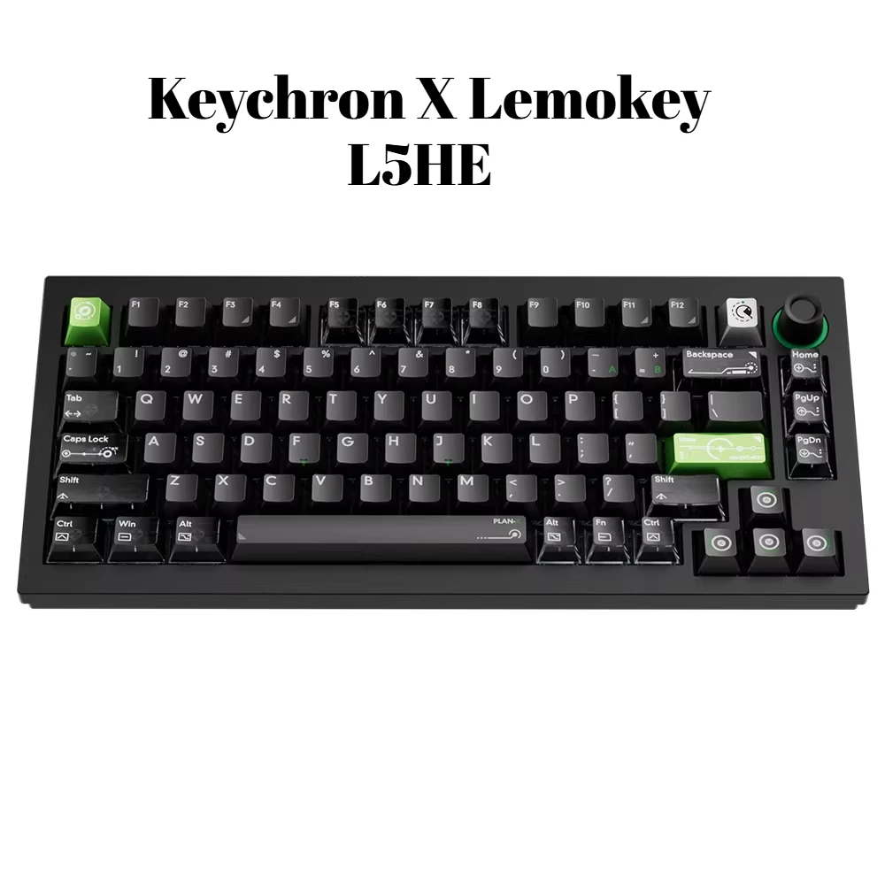 

Keychron X Lemokey L5HE Wired Mechanical Keyboard 8K Aluminum Alloy Case Rapid Trigger for Gaming