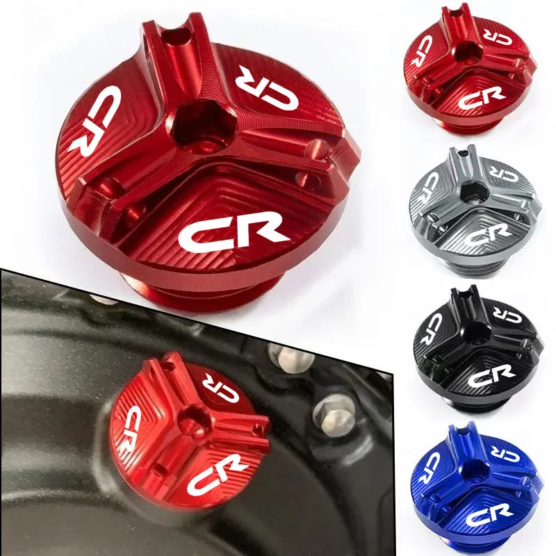 Tapón de llenado de aceite de motor de motocicleta, tapón de aceite para vehículo Honda CR80R CR85R CR125R CR250R CR 80R 85R 125R 250R CR 80 85 125 250 R