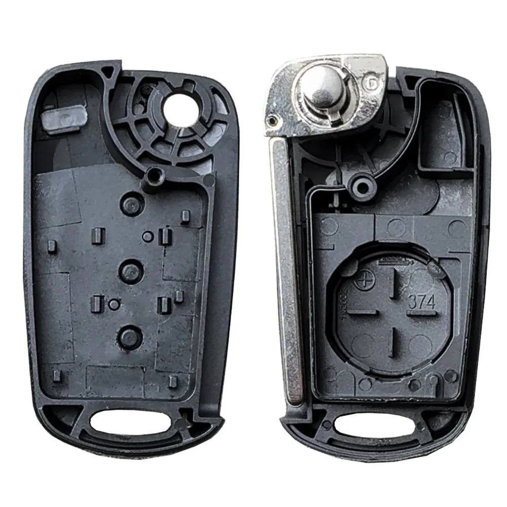 Flip Remote Car Key Shell Case For Kia K2 K5 Rio 3 Picanto Ceed Cerato Sportage For Hyundai I20 I30 IX35 I35z Replacement Case