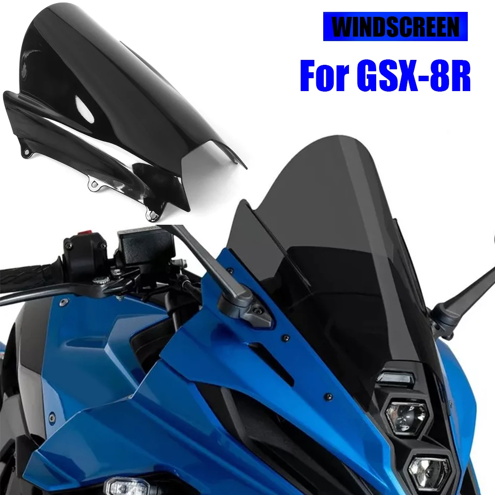 New Accessories For Suzuki GSX-8R GSX 8R GSX8R 2024 2025 Motorcycle Front Spoiler Windshield Wind Deflectors