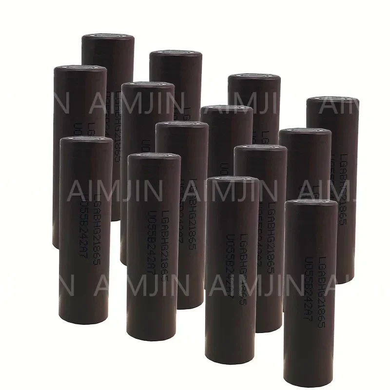 2026 AIMJIN HG2 3.7 فولت 18650 بطارية ليثيوم أيون عالية الحالي 30A خلية طاقة التفريغ لمفك البراغي
