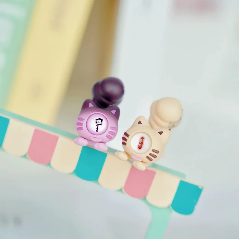 الأصلي داوني المزحة بارك سلسلة صندوق أعمى صغير العصرية لطيف دمية المرآب عدة سطح المكتب حلية جمع لعبة فتاة هدية عيد ميلاد