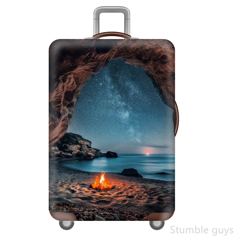 

Моющийся эластичный чехол для чемодана, защитный от царапин, практичный аксессуар для путешествий на любой поездке
