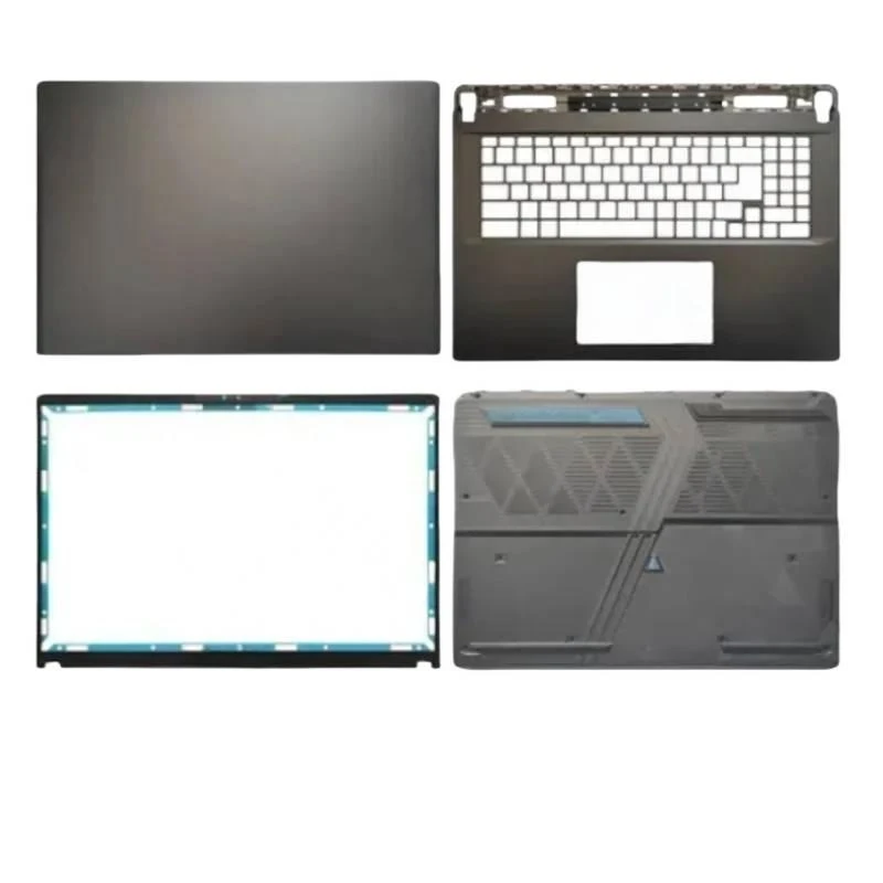 New for MSI Titan Vector GP78 GP78HX MS-17S2 MS-17S1Vector 17 HX: LCD Back Cover, Top Case, LCD Bezel, Palmrest, Bottom Base, Bo