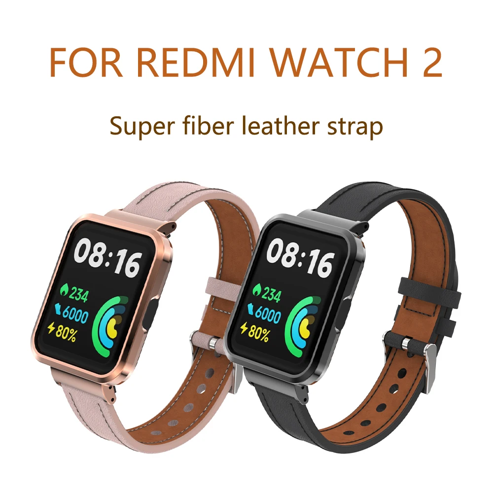 Luxury Watch Strap for Redmi Watch, 2, 2 Lite, Replacement Watchband, Wrist Strap, Wristband, Smartwatch Bracelet Accessories