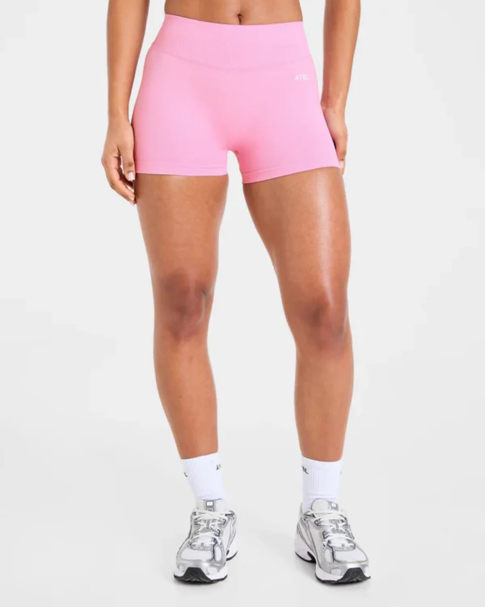 AYBL Low-Rise Yoga-Shorts – Po-formende Fitness-Shorts für Damen: Dehnbare, feuchtigkeitsableitende und rutschfeste Sportshorts – Detail 17