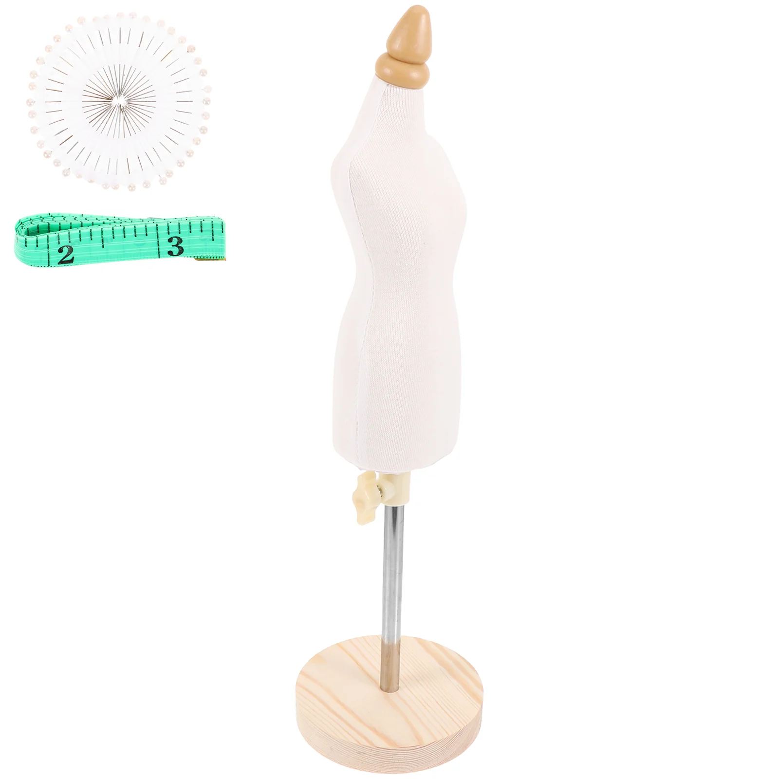 

Sewing Model Clothing Mannequin Stand Babies Dolls Dress Wood Standing Display Baby Clothes Rack