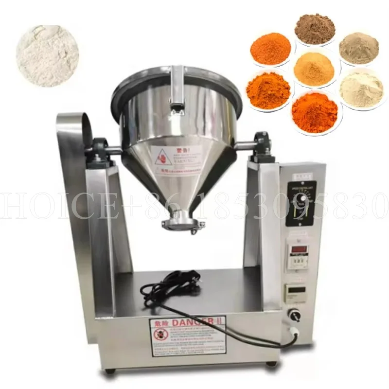 Commercial 110/220v Dry Powder Mixer 3kg 5kg Food Powder Seasoning Gourmet Powder Pharmaceutical Capsule Granule Mixing Machine