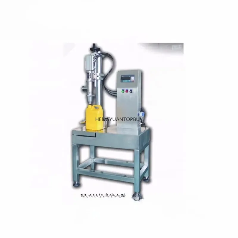 V5-10A Semi-Automatic Liquid Filler | 1-10L Capacity | Ideal for Liquid Oil Canning