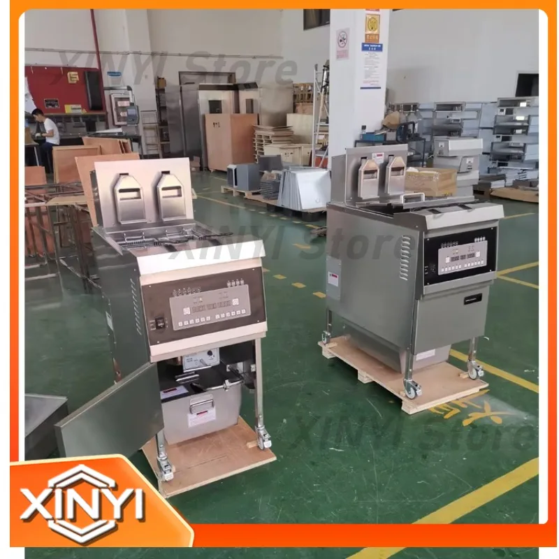 Commercial Electric Henny Penny Chicken Pressure Fryer Cooker Deep Fryer With Oil Pump for Commercial Kitchen Restaurant Food view 3