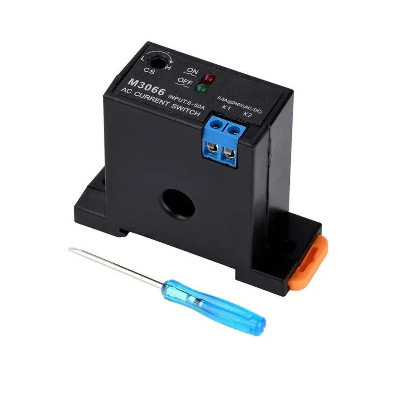 [LXYA68Z!] Current Sensing Switch AC Current Sensing Switch 0.2A-50A Induction Relay For Overcurrent Protection Monitoring