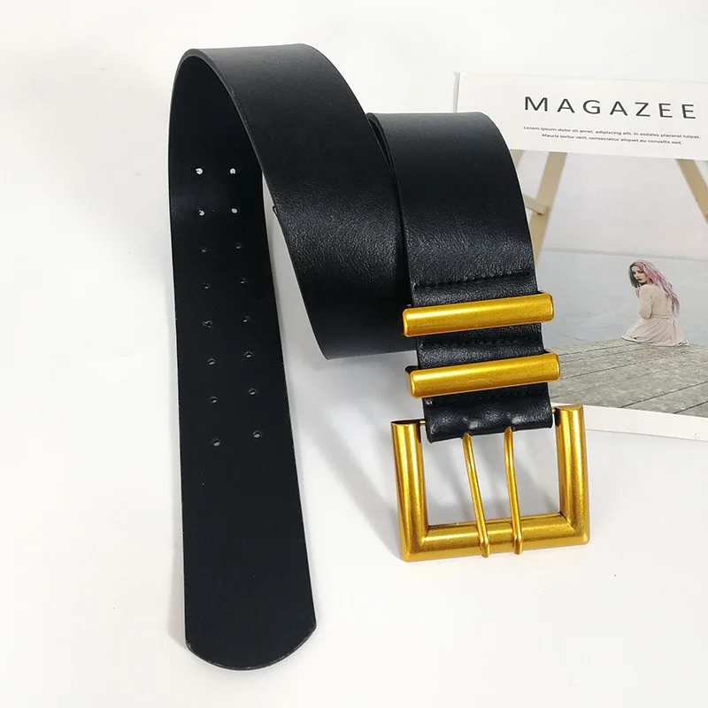 Женский пояс в стиле ретро с широким поясом в широких, стильных и универсальных пальто с блейзером на талии.