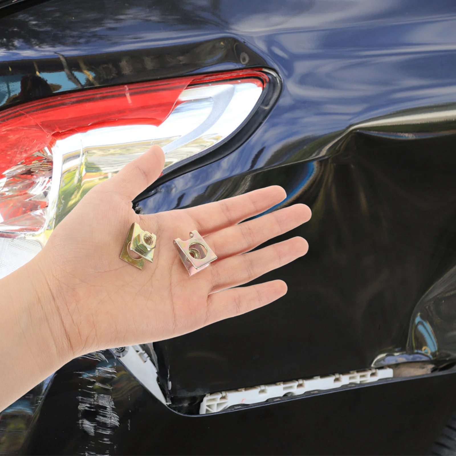 

8Pcs Heavy Duty Bumper Fasteners Automotive Retainer Clips for Car Body Parts Firm Secure Attachment Car Bumper Clips