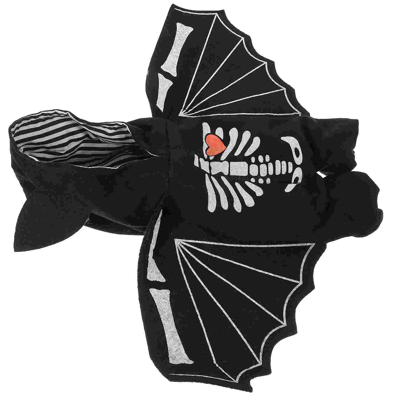 

Pet Halloween Costumes Cat Transformation Bat Upright Puppy Wear-resistant Clothes Supply Household Dogs Polyester Portable