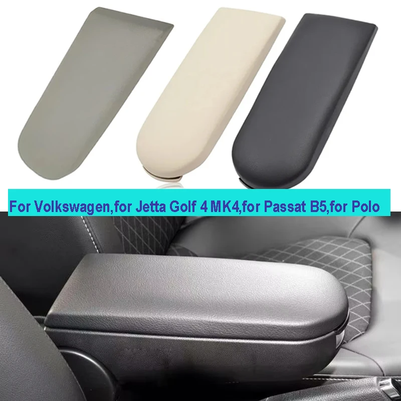 

Car Armrest Box Cover Console Lid for Volkswagen VW Golf 4 MK4 Passat B5 Bora Lavida POLO Jetta Jingrui 1998-2005