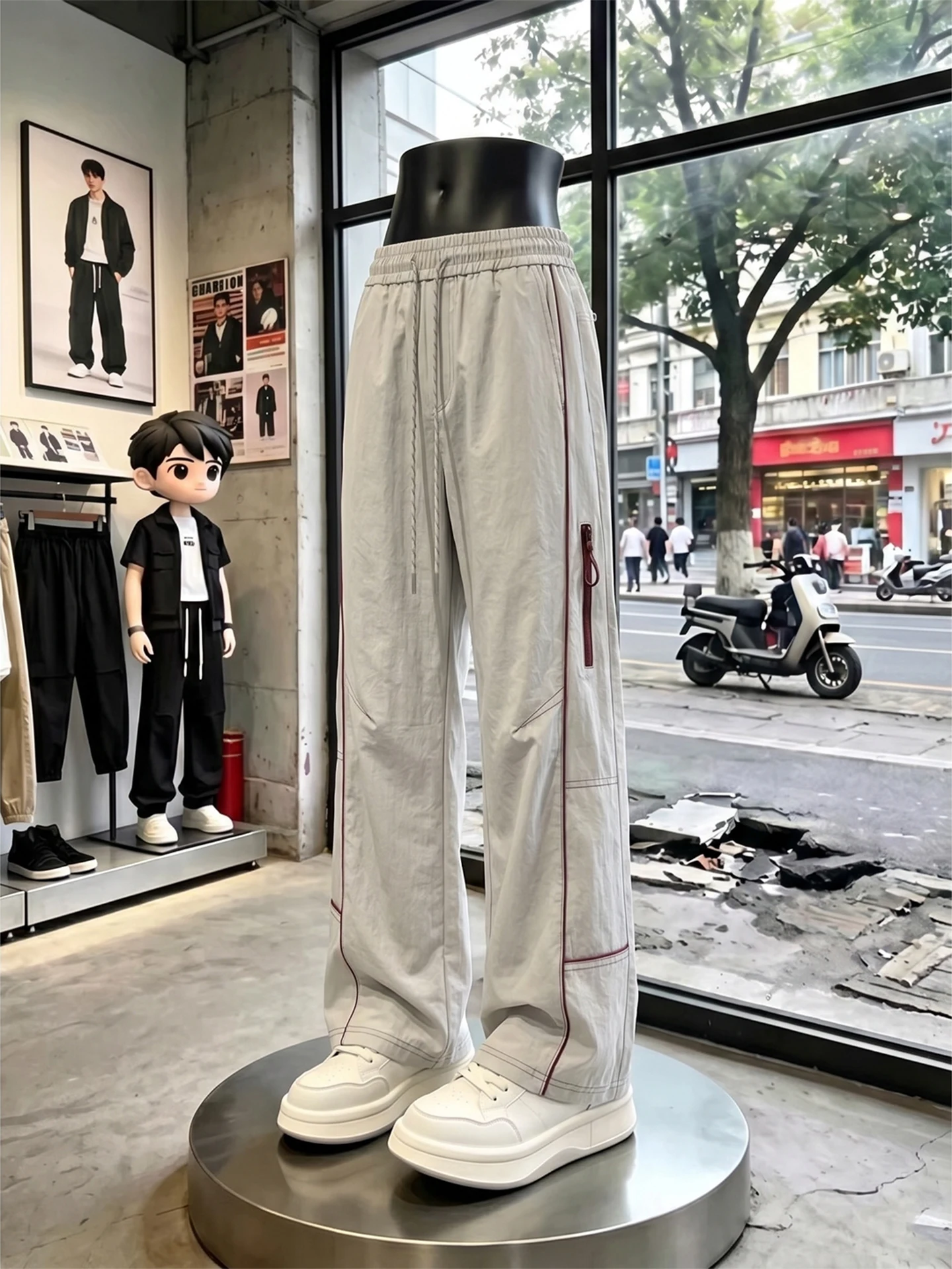 

Quick Dry Outdoor Climbing Trousers Men's Summer Sport Vibe Workwear Pants Mountain Climbing Fleece Outdoor Function Trousers