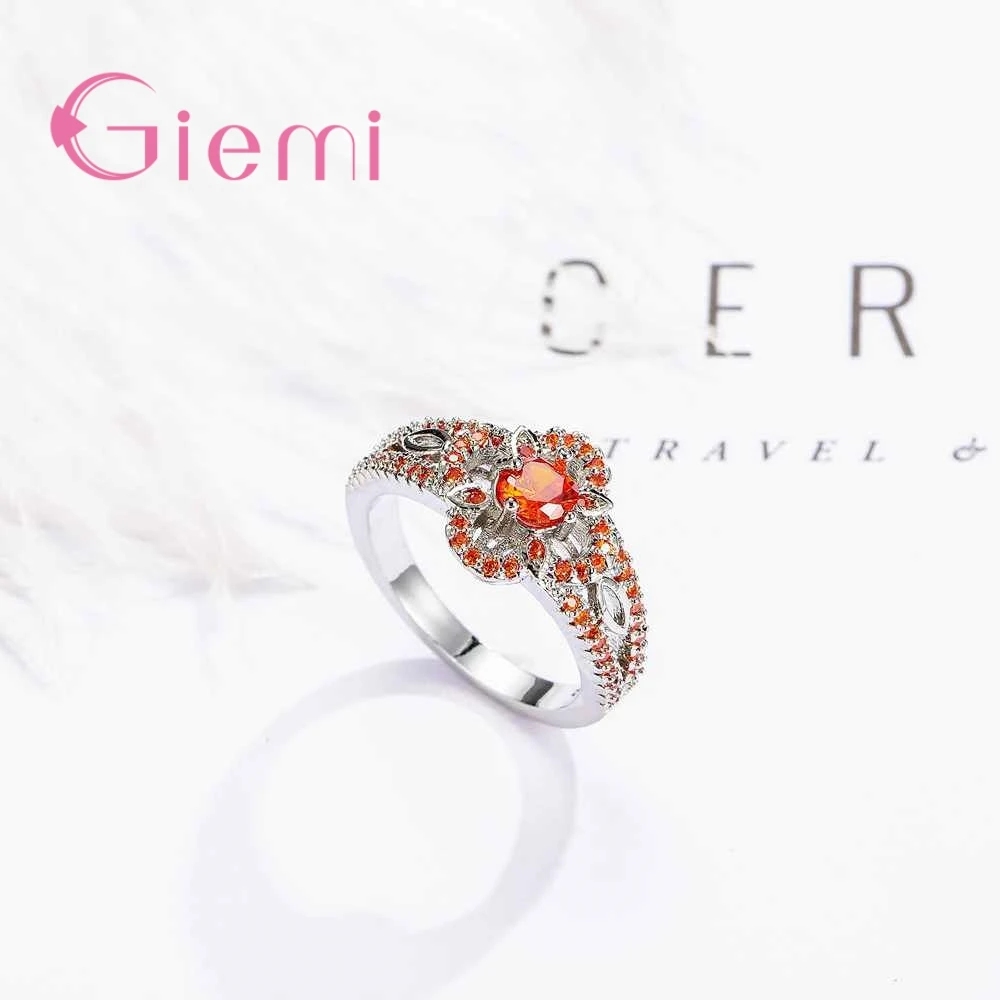 Popular Trendy Exquisite Women Rings 925 Sterling Silver Jewelry Rings Pretty Good Accessories Party Engagement Bijoux