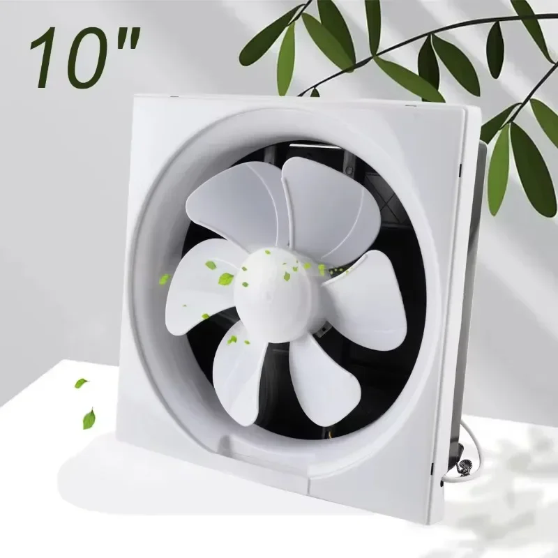 

-For 220V 40W ABS Wall-mounted 10-inch Two-way Kitchen Ventilation Air Exhaust Fan without Mesh Cover