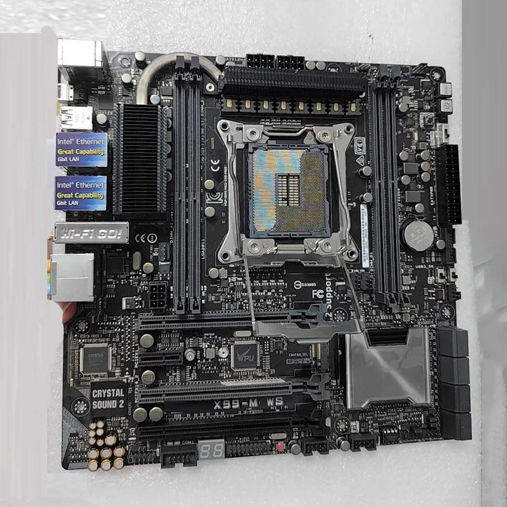 

Материнская плата рабочей станции X99-M WS X99 mATX поддерживает I7 LGA2011-V3