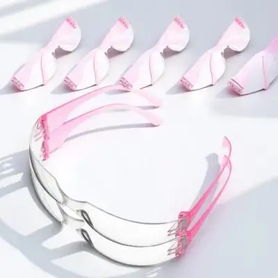 6 قطع نظارات أمان للأطفال مقاومة للخدش ومقاومة للصدمات للعب المائي في المختبر المدرسي في الهواء الطلق