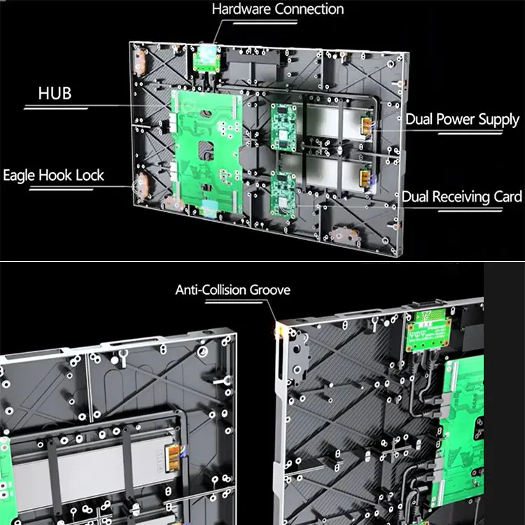 داخلي Led عرض Cob Led لوحة 4K عرض P0.9 0.9 مللي متر صغير غرامة بكسل الملعب داخلي Led فيديو جدار شاشة عرض لوحة الشاشة #5