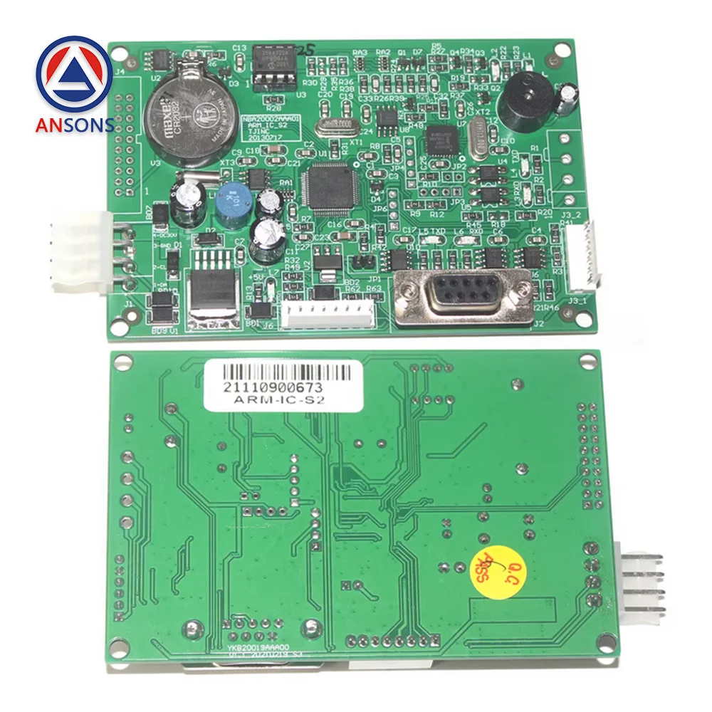 NBA20002AAA01 YKA20024AAA01 ARM-IC-S2 XOA7072AAA013 OTIS مصعد قارئ بطاقات PCB بطاقة آلة مجلس Ansons قطع غيار المصاعد