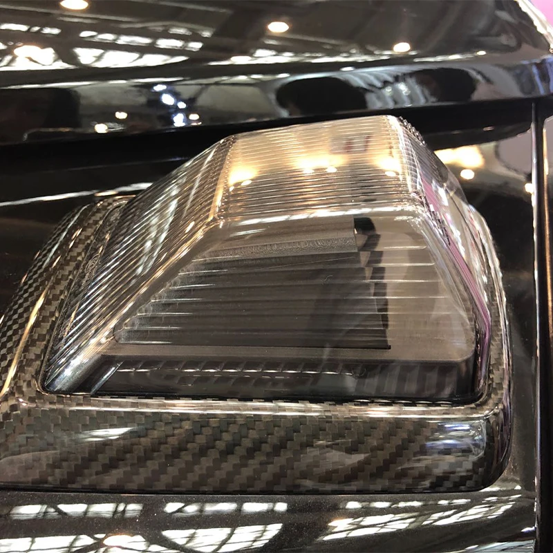 For Benz G-Grade W465 G500 G63 G450d Turn Signal Base 2018-2025 W464 Turn Signal Base Decoration Dry Carbon Quality Accessories