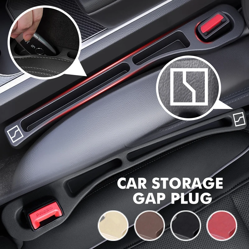 2pcs Car Seat Gap Plug Leak Proof Strip Seam Storage Filler Strip For Zeekr 001 MIX 009 007 003 2021 2022 2023 X 7X EV Krypton