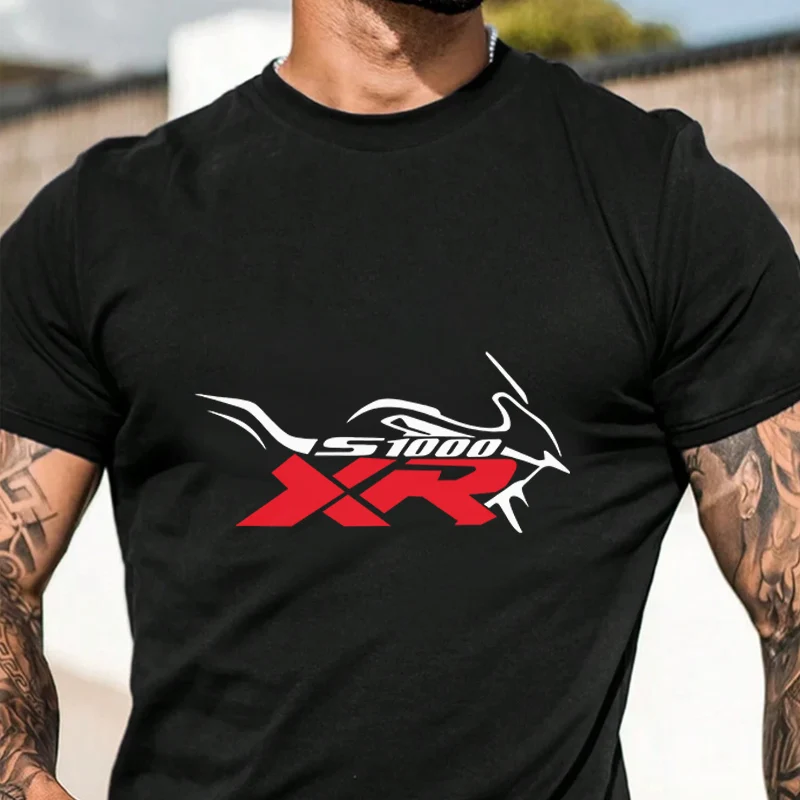 

Мужская одежда, новинка, лучшая мотоциклетная футболка S1000Xr S 1000 Xr для водителей мотоциклов, быстросохнущие футболки, летняя повседневная футболка