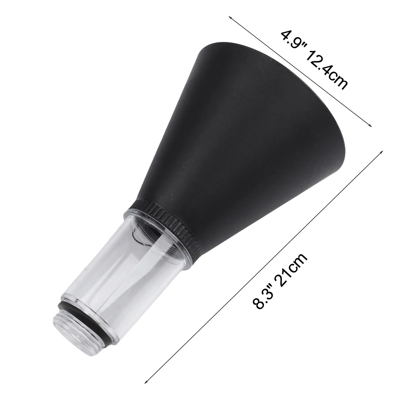 For Vehicle Maintenance Red Oil Change Funnel Threaded Oil Funnel For Kia Spill Prevention Tool Compact Portable