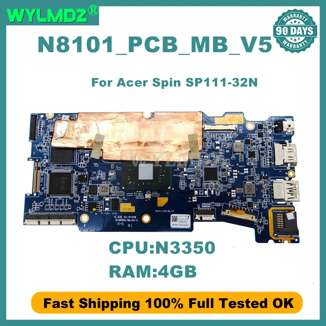 n8101_pcb_mb_v5-notebook-mainboard-for-acer-spin-sp111-32n-laptop-motherboard-n3350-cpu-4gb-ram-64gb-ssd-with-90-days-warranty