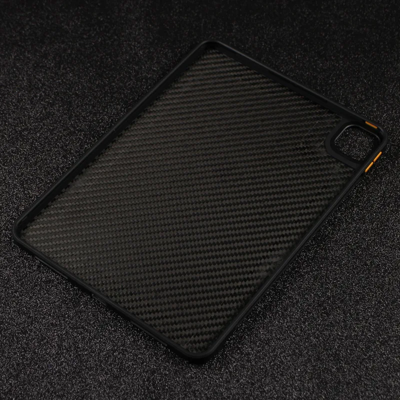 Ultra dünne Carbon hüllen für iPad Pro 12,9 11 Zoll echte Aramid faser tabletten hart für Apple iPad Air 4 Back Shell Case Cover