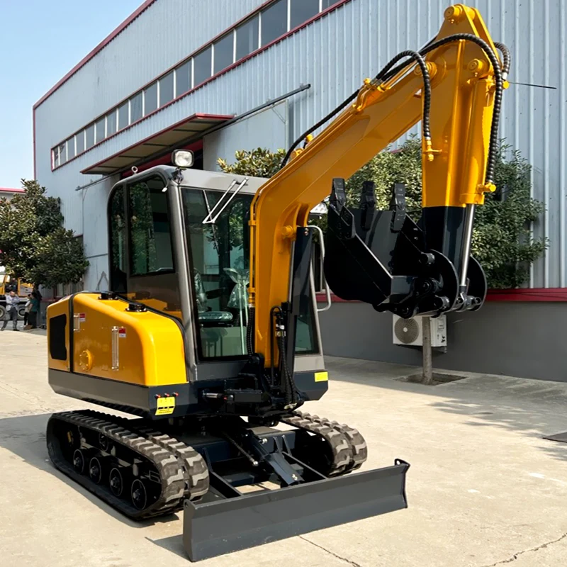 NEW Customized Deisgn Mini Digger Hydraulic Mini excavator Epa Engine Crawler Excavator 25Mdoel Farm Excavator