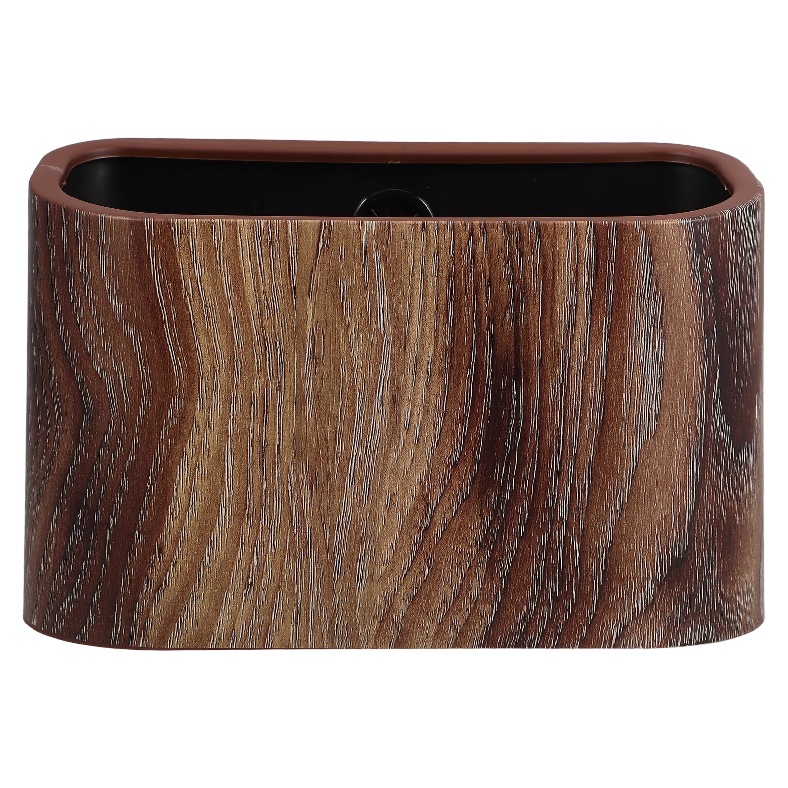 

No Cover Desktop Trash Can Office Small Recycling Bin Pp Countertop Wastebasket Black Mini Hoop