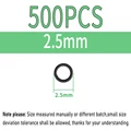 500PCS 2.5mm