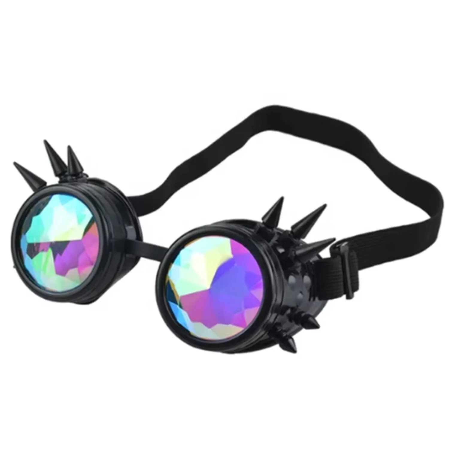 Kaleidoscope Glasses Men Steampunk Goggles Sunglasses Women Gothic  Festival Women Cosplay  Glasses