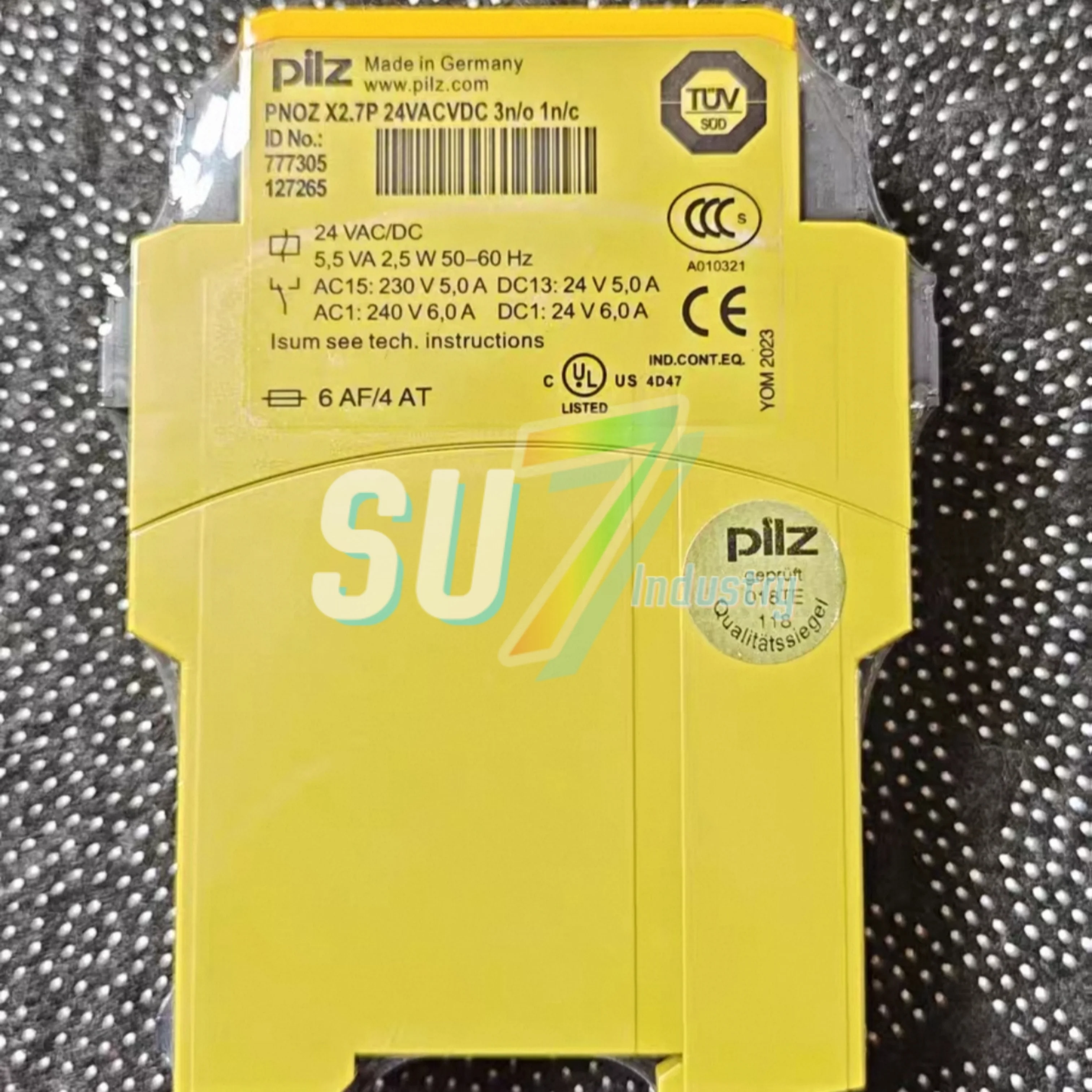 

Совершенно новое реле безопасности 777305 PNOZ X2.7P 777306 PNOZ X2.7P 777307 PNOZ X2P 777310 PNOZ X3P 777313 PNOZ X3P