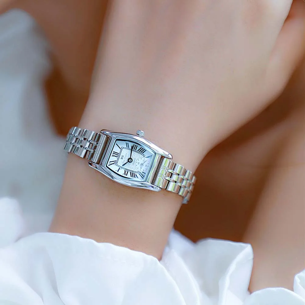 Orologio da polso al quarzo quadrato alla moda per donna, marchio di lusso, quadrante romano, cinturino in pelle, orologi da donna, orologio impermeabile, regalo nuovo