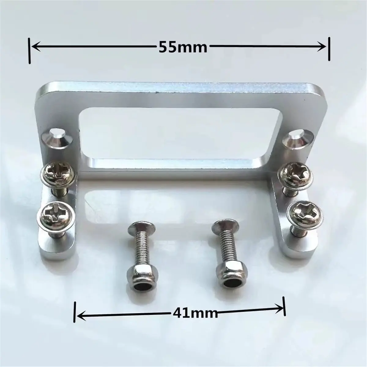 PHONE&GEAR 1pc Servo Holder Servo Mount CNC Aluminum Alloy for RC Boat Car Airplane Servo