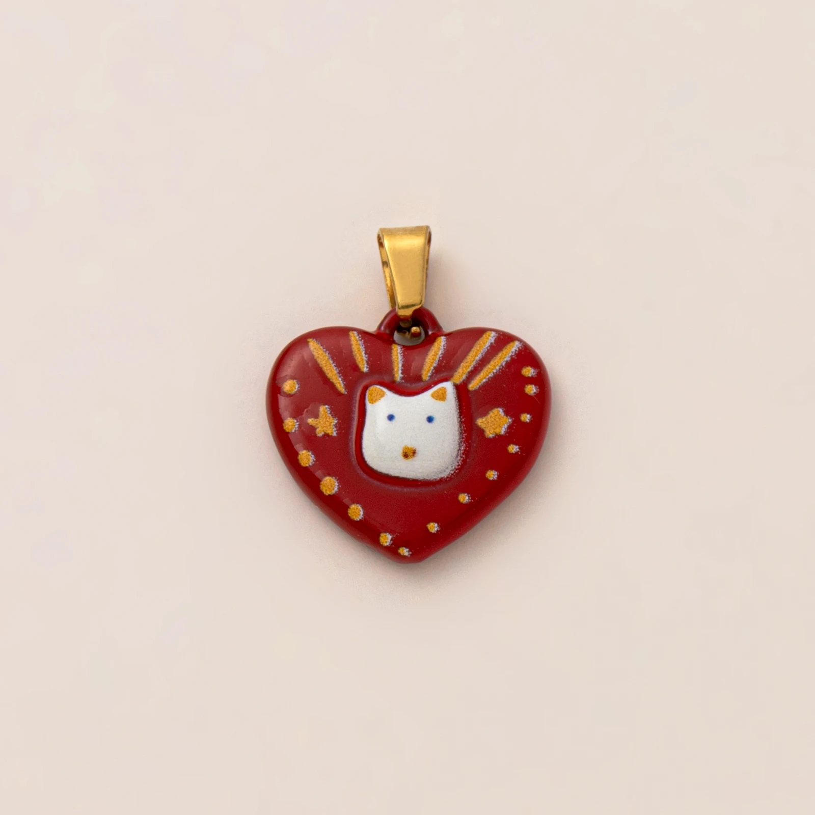 Modische neue Tier-Serie: Weißer Bär, Papagei, Vogel, Katze – DIY-Anhänger für die Schmuckherstellung – Detail 6