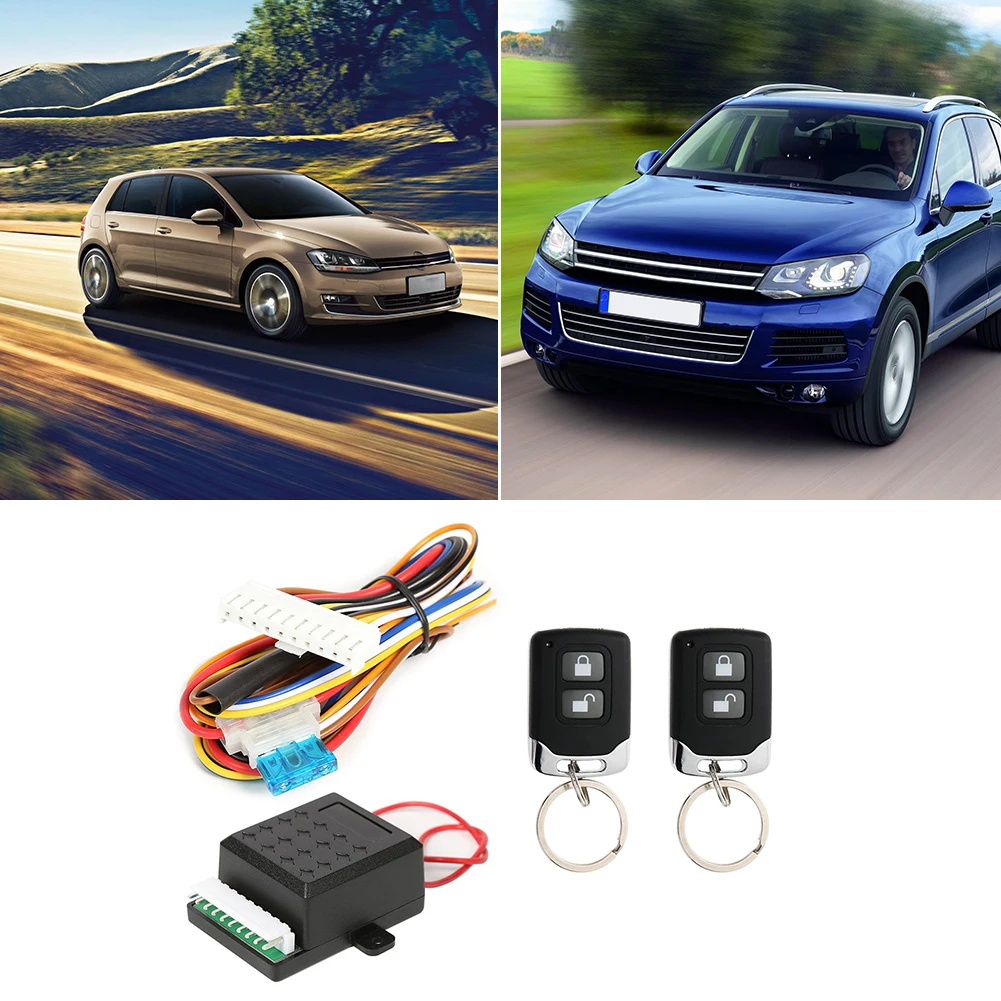 Car Remote Central Door Locking Kit Auto Keyless Entry Alarm System 401/T242