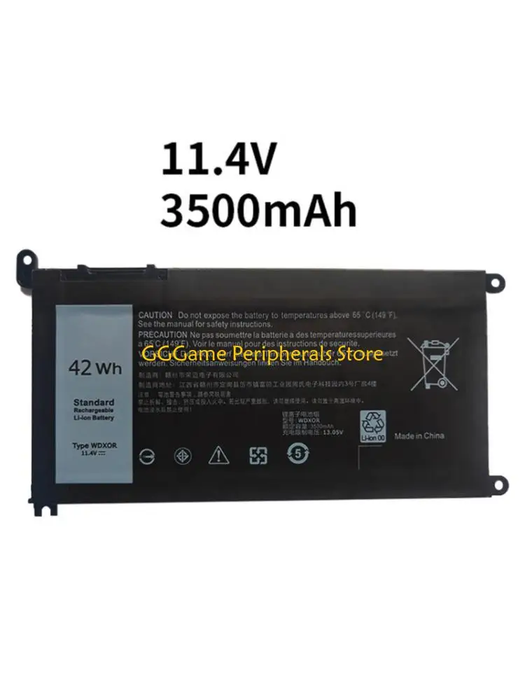 

U55B Replacement 11.4V 3500mAh Laptop Battery Lightweight For 7560 5368 5378 5767